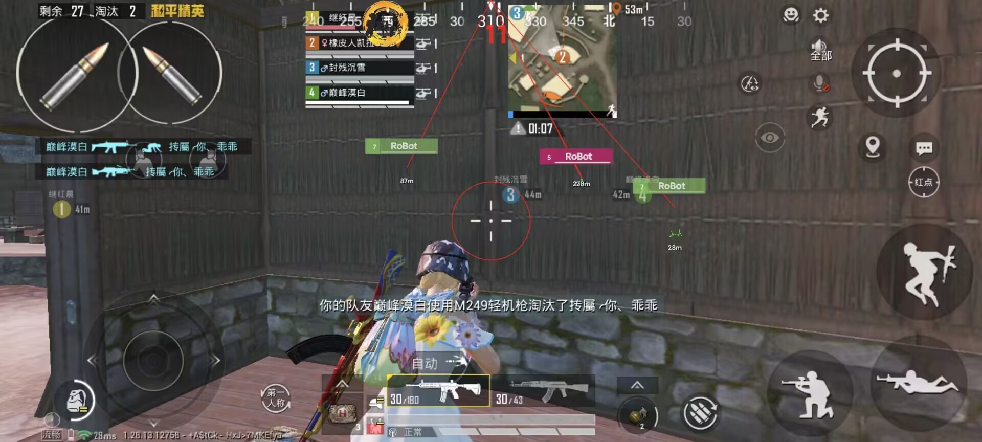 手机和平精英辅助透视